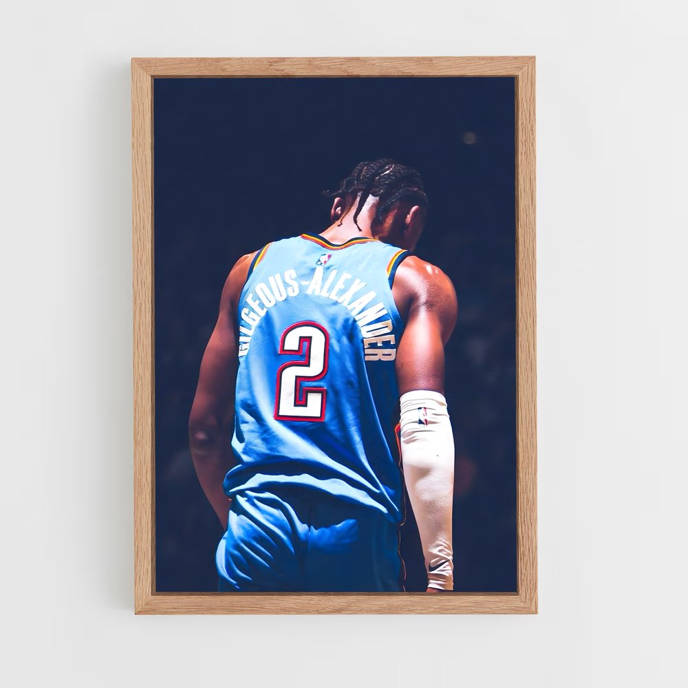 Poster Dunk du Dragon – affiche Basketball (vue 4)